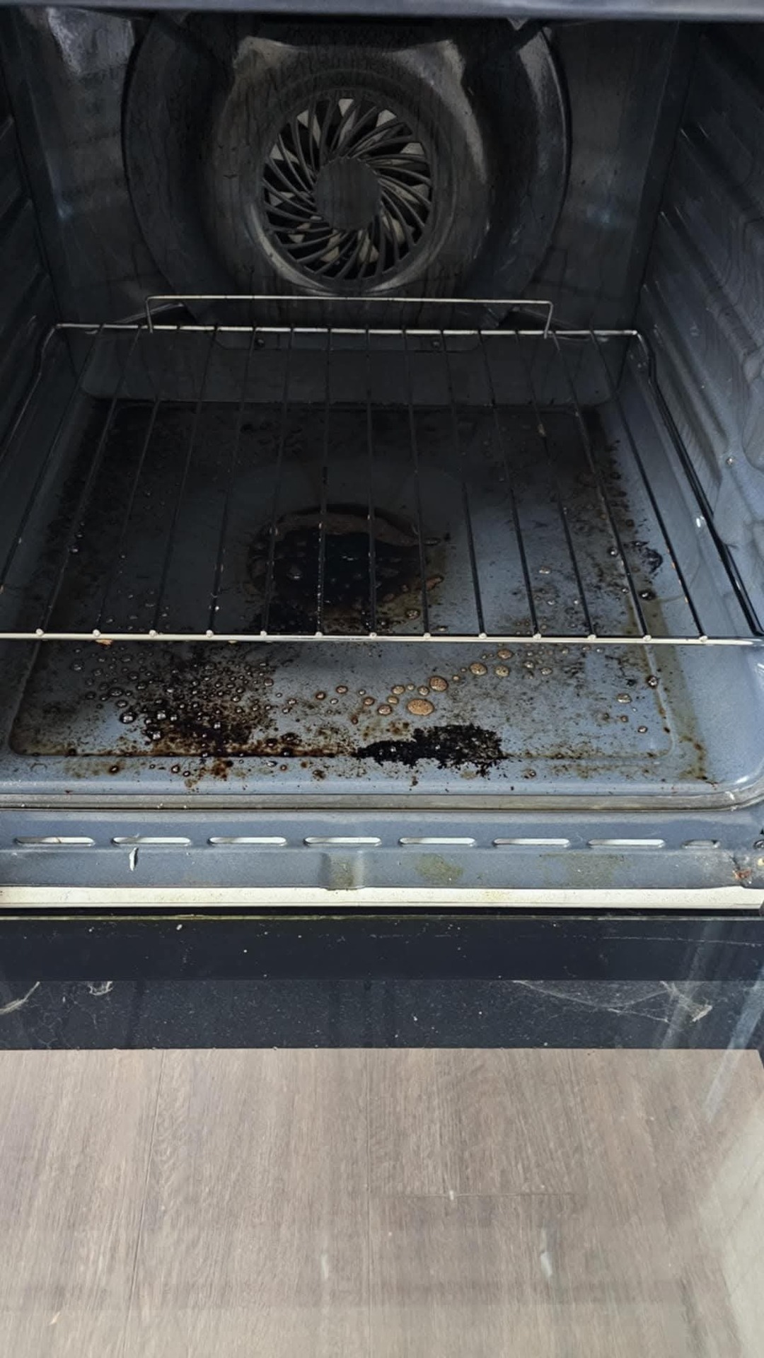 Before photo for Почистване на фурна